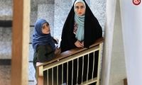 «مرضیه توفیقی‌مقدم» در اتاق گریم سریال بچه مهندس 4