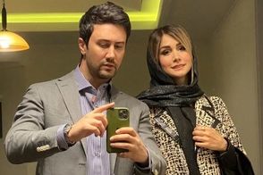 عکس عاشقانه شاهرخ استخری در روز تولد همسرش