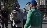 ویدیویی پراحساس و زیبا از جشن تولد یک نظافتچی