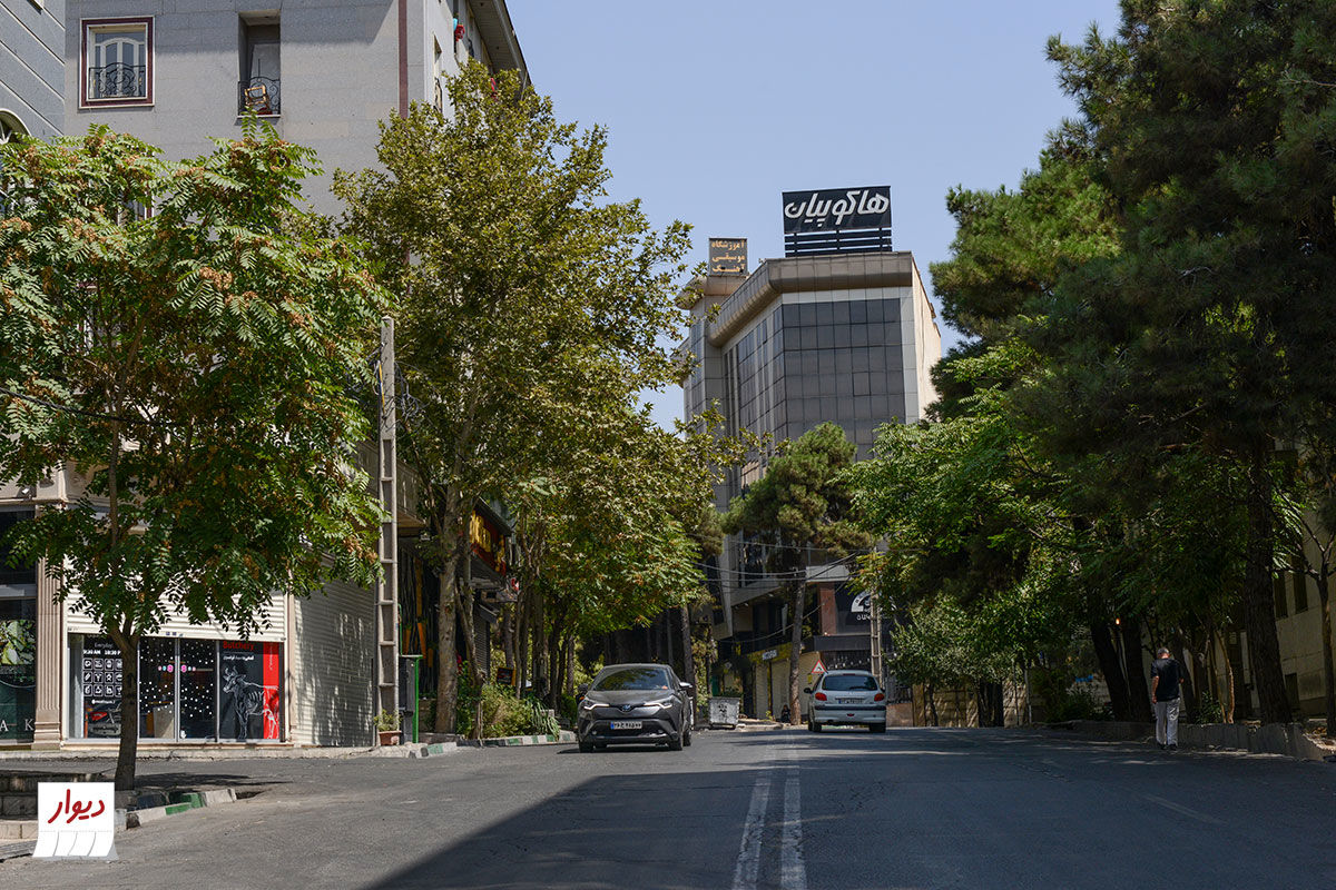 دزدی عجیب در خیابان پاسداران تهران
