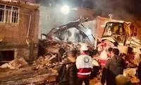 افزایش فوتی‌های انفجار گاز در بوکان به ۶ نفر