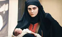 خانم بازیگر سریال سقوط با تیپی بسیار متفاوت!