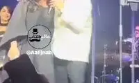 ویدئویی از غافلگیری هیجان‌انگیز معین در کنسرتش
