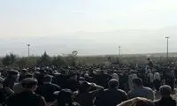 گزارش یک خبرگزاری از مراسم چهلم نیکا شاکرمی
