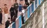پرش ۹متری جوان هندی به قیمت شکستگی دو پا!