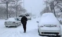 برفِ بهاری این استان کشور را سفیدپوش کرد