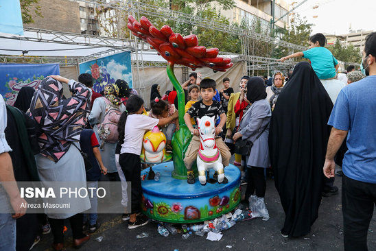 تصاویری از مردم در عید غدیر خم