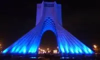 خاموشی برج آزادی به وقت «ساعت زمین»