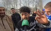 حرکت فوق عجیب هوادار استقلال با درآوردن یک چشمش!