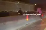 لحظه سرقت موبایل در ترافیک بزرگراه امام علی