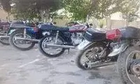 لحظه ناکام شدن سارق حین سرقت موتورسیکلت