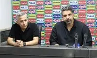 نشست خبری پیروز قربانی با آهنگ معین به هم ریخت!