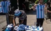 هواداران آرژانتینی قطر را تسخیر کردند!