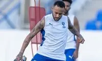 نیمار الهلال را تحت فشار گذاشت