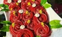 دستور پخت حلوای آلبالو؛ خوشمزه‌ و خوشگل