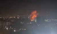 اولین تصویر از انفجار در شمال شرق تهران