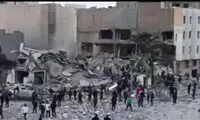 ویدئویی از حمله به فلکه چهارم تهرانپارس