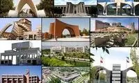 جدیدترین رتبه دانشگاه‌های ایران در دنیا