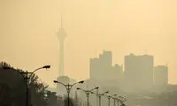 عکسی تلخ از کیفیت هوای تهران در اولین روز زمستان