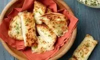 طرز تهیه نان سیر با یک روش متفاوت 