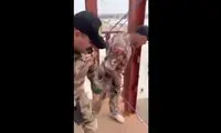 لحظه دلخراش سقوط سرباز حین مانور آموزشی