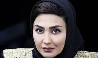 تیپ شیک و رسمی بازیگر خانم سریال فاصله‌ها