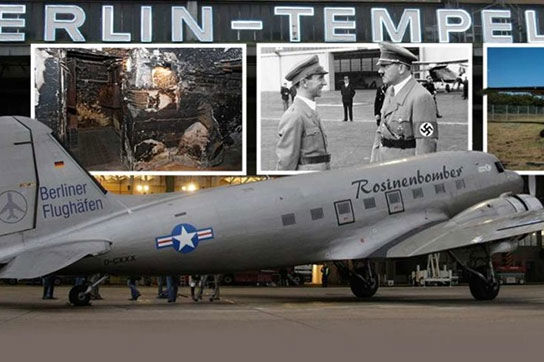 گشتی در فرودگاه متروکه با یادگاری از دوران آلمان نازی