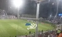 تماشاگرانی که یواشکی نیمه‌نهایی حذفی را دید زدند!