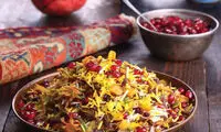 انارپلو؛ شام خوش‌رنگ و عطرِ مخصوص شب یلدا
