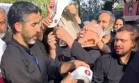 پخش تخم‌مرغ آب‌پز در مسیر مصلی تهران