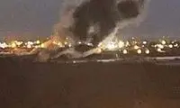 تصاویری از انفجار شدید و شبانه در اربیل عراق