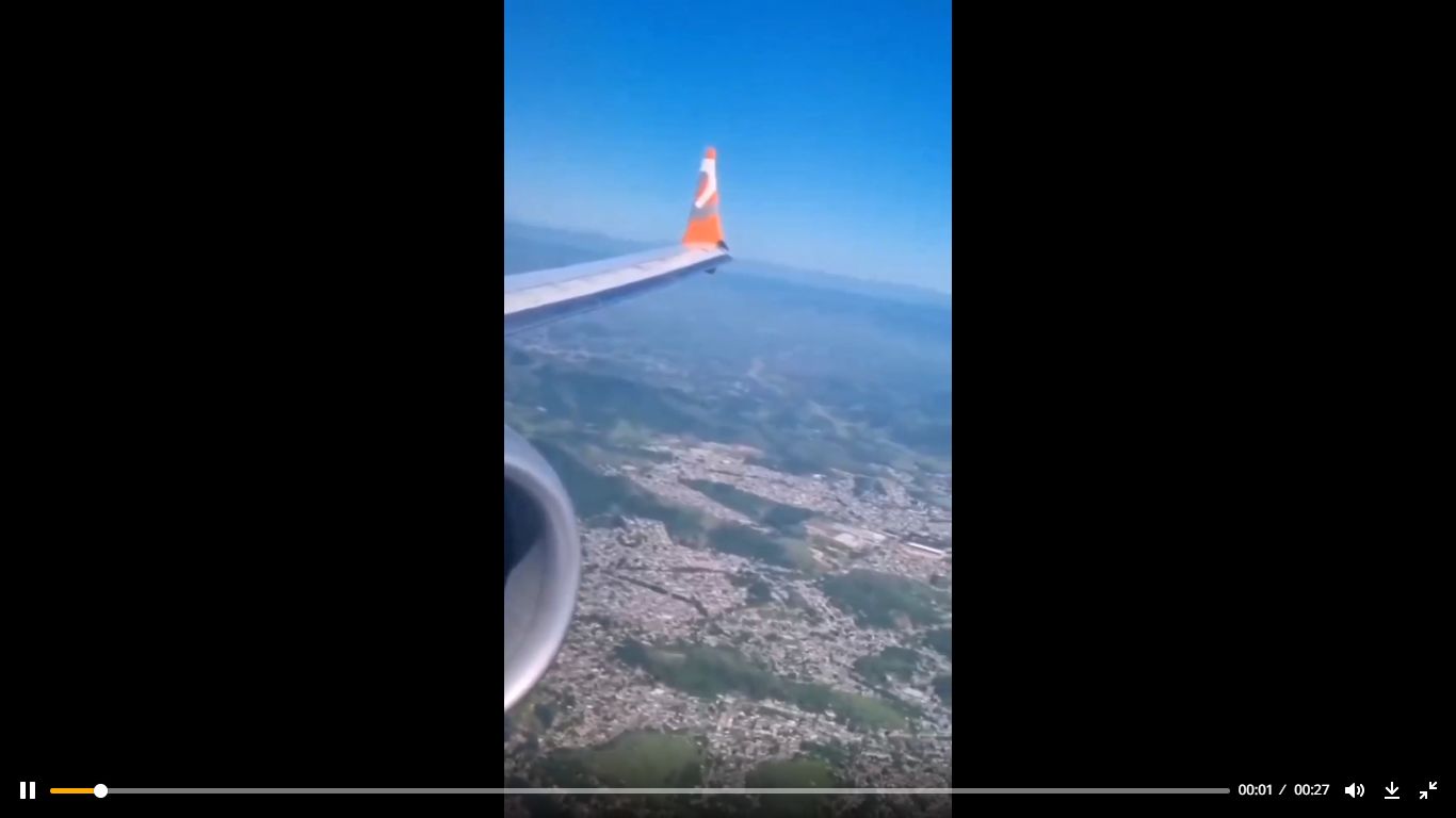 خطری که از بیخ گوش مسافران یک هواپیما گذشت!