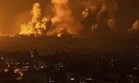 تصاویری دردناک از نجات دو دختر فلسطینی از زیر آوار