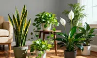 10 گیاه مناسب برای فضای خانه؛ از سانسوریا تا اسپاتی فیلوم