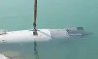 تصاویر زیردریایی آمریکا که توسط سپاه توقیف شد