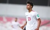گل سوم ایران به فلسطین توسط مهدی قائدی