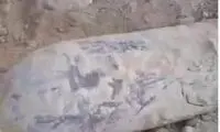 کشف بمب به‌جا مانده از جنگ گجستان در استان فارس