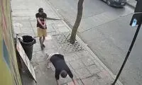 لحظه ترور و قتل فجیع یک مرد وسط خیابان