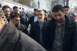 جای خالی شهید باقری و شهید حاجی‌زاده در راهپیمایی ۲۲ بهمن