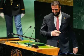 قاب مشترک احمد الشرع و زلنسکی در نیویورک