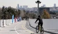 شهرداری تهران مسیر دوچرخه‌سواری را بازار دستفروشان کرد