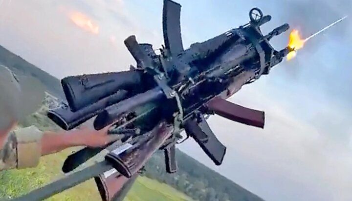 سلاح عجیب اوکراینی برای مقابله با پهپادهای روسیه