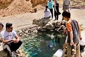 فوران یک چاه پر آب در این نقطه از کشور