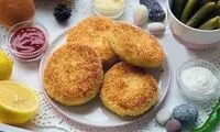 طرزتهیه کوکو سیب‌زمینی با مرغ و سبزیجات