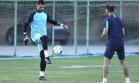گوهری با سرعت خودش را رساند! 