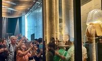 «گنج فرعون توت‌عنخ‌آمون» برای اولین بار به صورت یکجا به نمایش درآمد
