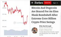 بیت‌کوین و دوج‌کوین در انتظار بمب خبری ماسک