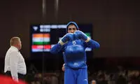 الهه منصوریان به مدال نقره رسید