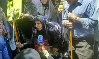 پیرترین شرکت کننده در راهپیمایی روز قدس
