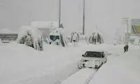 بارش یک متری برف در چهارمحال وبختیاری